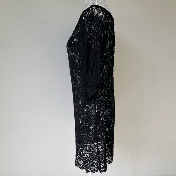 Diane von Furstenberg lace dress slip dress missing also length sleeve size 4 - Picture 2 of 5